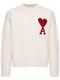 AMI PARIS Maille Laine White