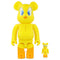 Bearbrick Looney Tunes - Tweety 400% + 100%