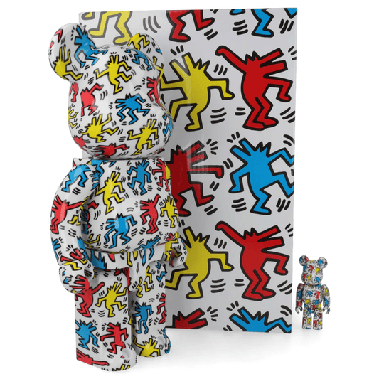 Bearbrick Keith Haring 400% + 100%