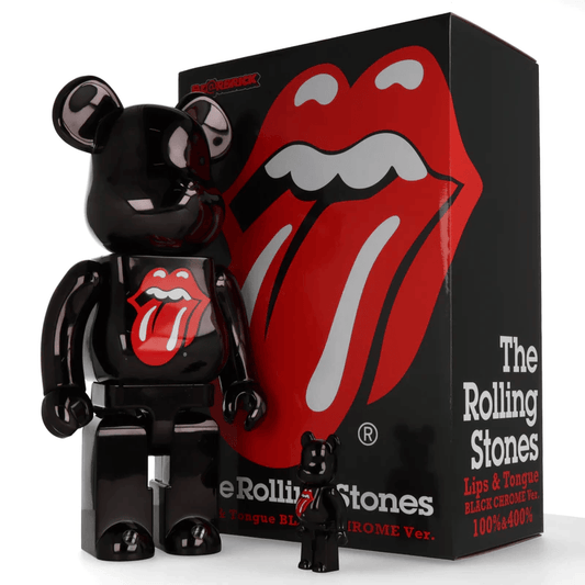 Bearbrick Rolling Stones 400% + 100%