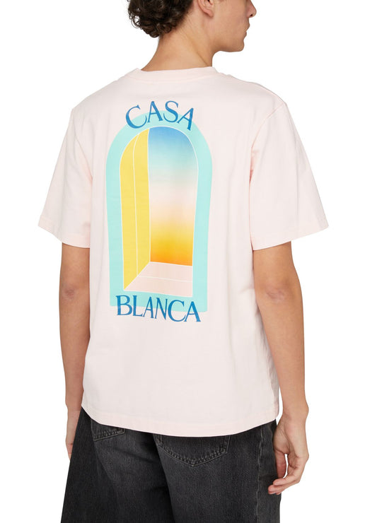 Casablanca Tee Pink Les Arches