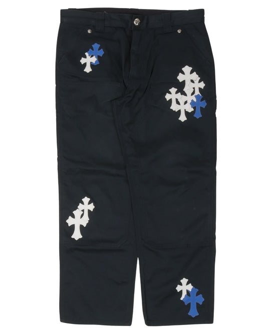 Chrome Hearts Carpenter Black with Blue&White Patch