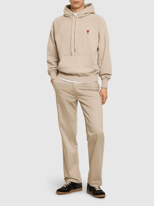 AMI PARIS Hoodie Beige