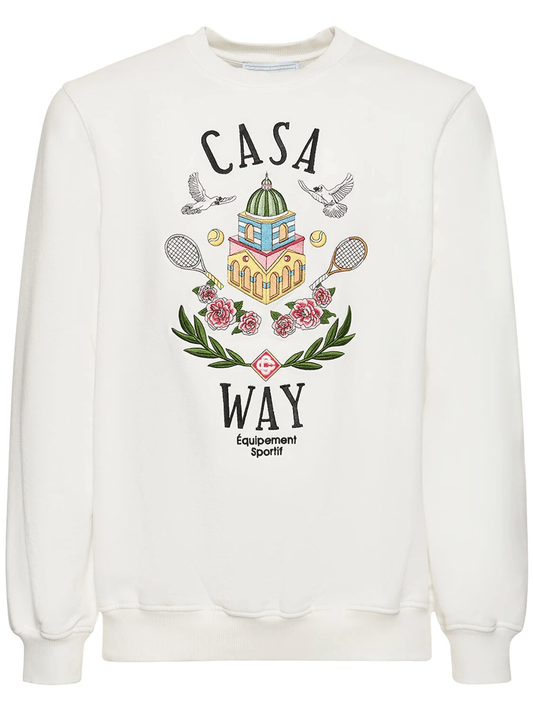 Casablanca Sweat White Casa Way