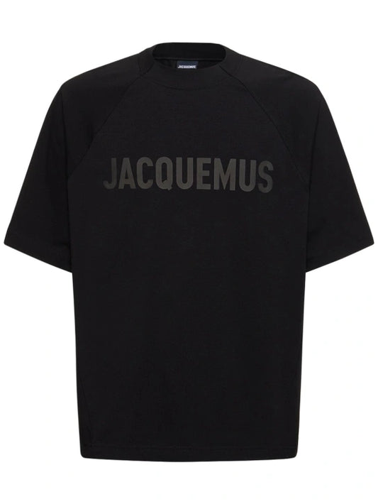 Jacquemus T-Shirt Typo Black