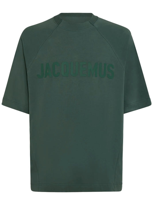 Jacquemus T-Shirt Typo Vert