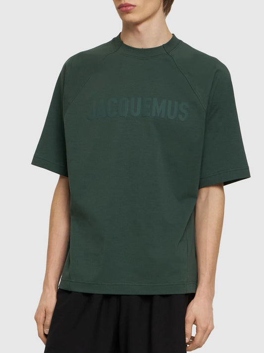 Jacquemus T-Shirt Typo Vert