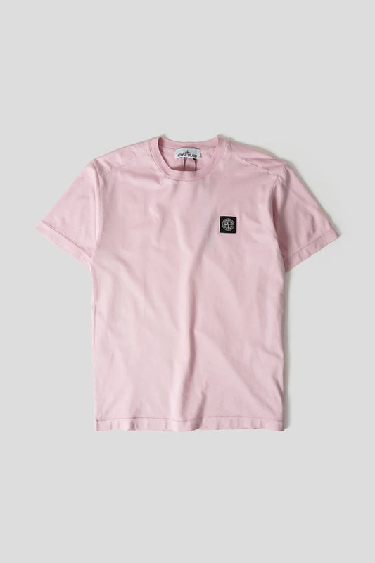 Stone Island T-Shirt Ecusson Rose