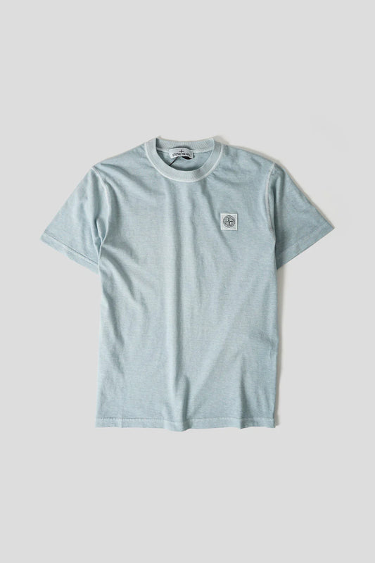 Stone Island T-Shirt Fissato Bleu