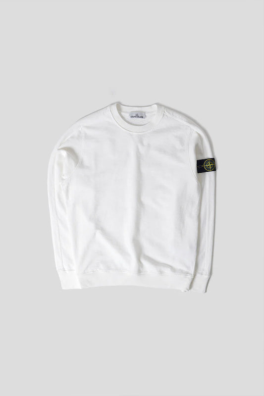 Stone Island Sweat Blanc