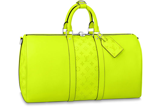 Louis Vuitton Keepall 50 Néon Volt Taigarama