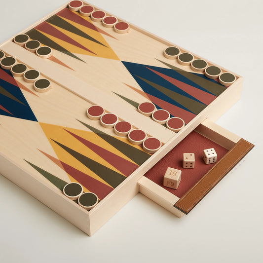 Hermès Jeu de backgammon Palio