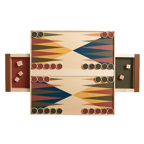 Hermès Jeu de backgammon Palio