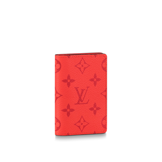 Louis Vuitton Pocket Organizer Red Taigarama