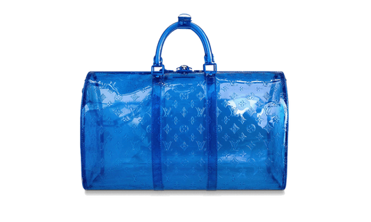 Louis Vuitton Keepall Monogram Bandouliere 50 Blue