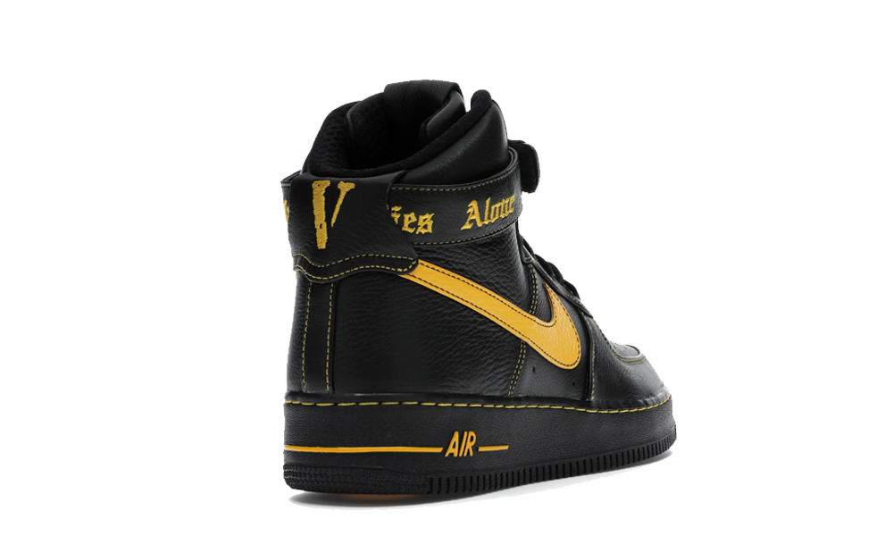 Air Force One High VLONE University Gold