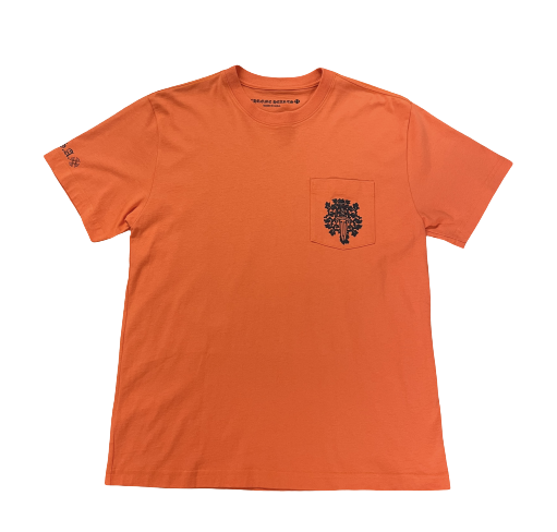 Chrome Hearts Vine Dagger T-Shirt Orange/Black